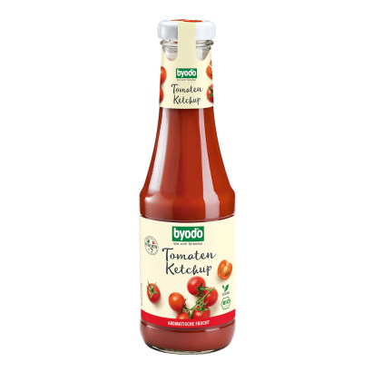 KETCHUP ŁAGODNY BEZGLUTENOWY BIO 500 ml - BYODO
