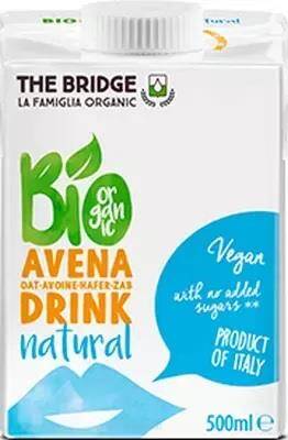 NAPÓJ OWSIANY BEZ DODATKU CUKRÓW BIO 500 ml - THE BRIDGE