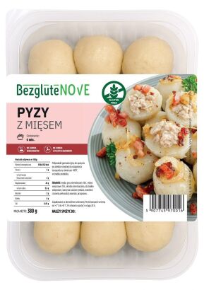 PYZY Z MIĘSEM BEZGLUTENOWE 380 g - BEZGLUTENOVE