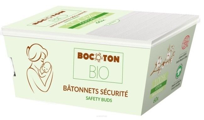 Patyczki higieniczne dla dzieci i niemowląt 60szt BIO