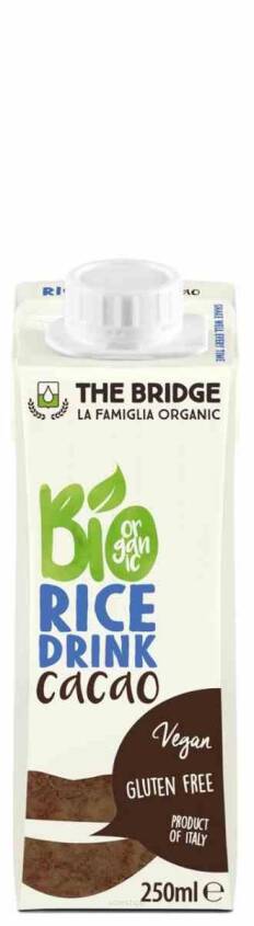 Napój ryżowo czekoladowy 250 ml bez glutenu BIO - The Bridge