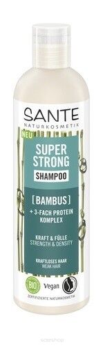 SZAMPON WZMACNIAJĄCY DO WŁOSÓW SŁABYCH I ŁAMLIWYCH BAMBUS I POTRÓJNY KOMPLEKS PROTEINOWY ECO 250 ml - SANTE