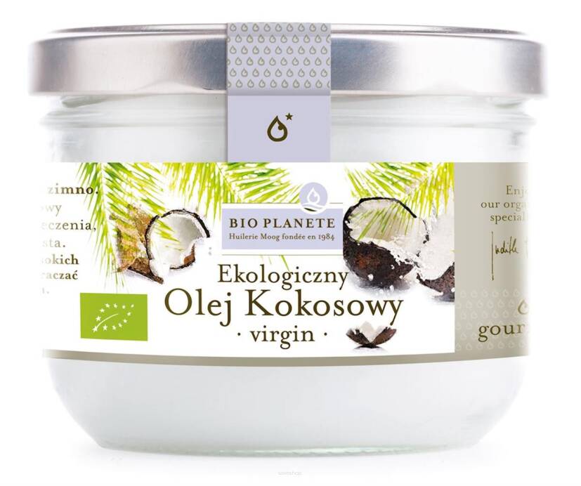 OLEJ KOKOSOWY VIRGIN BIO 200 ml - BIO PLANETE