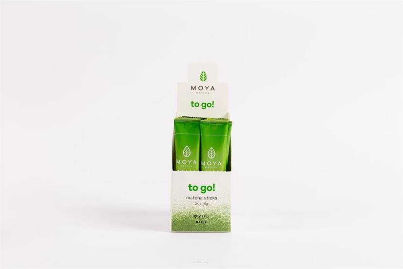 HERBATA ZIELONA MATCHA W SASZETKACH JAPOŃSKA BIO (24 x 1,5 g) 36 g - MOYA MATCHA