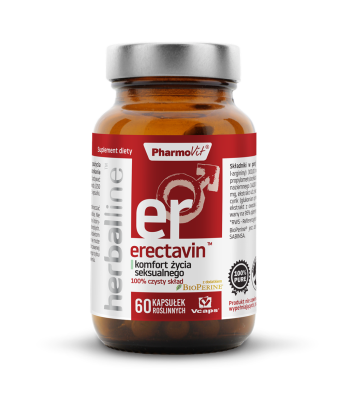 Erectavin™ komfort życia seksualnego 60 kaps Vcaps® | Herballine™ Pharmovit