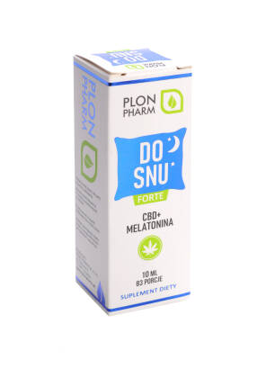 Do snu forte CBD+ Melatonina 10 ml - Plon Pharm