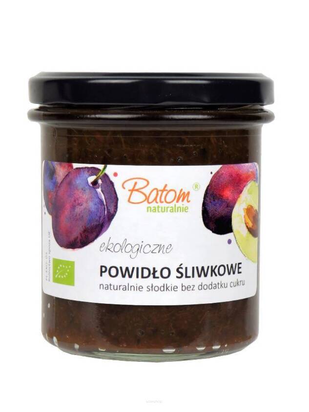 POWIDŁO ŚLIWKOWE BIO 340 g - BATOM