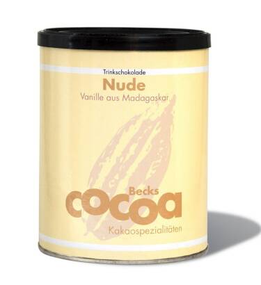 CZEKOLADA DO PICIA WANILIOWA FAIR TRADE BEZGLUTENOWA BIO 250 g - BECKS  COCOA