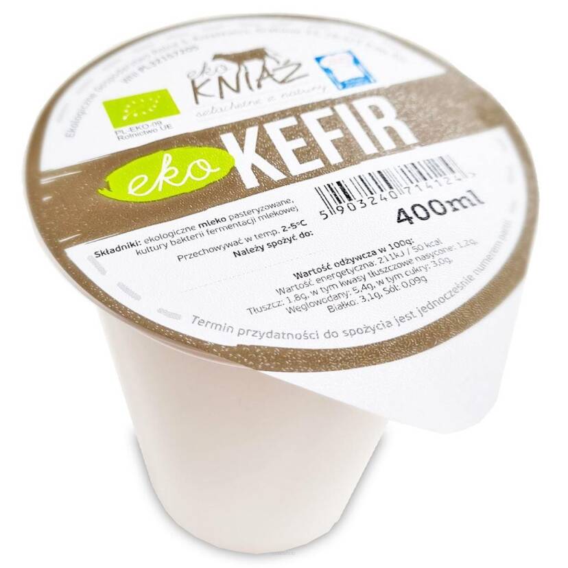 KEFIR BIO 400 ml - EKO KNIAŹ (NA ZAMÓWIENIE)