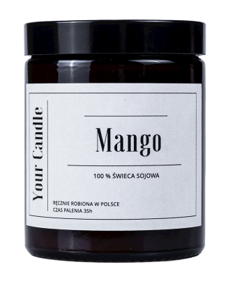 ŚWIECA SOJOWA MANGO 180 ml - YOUR CANDLE