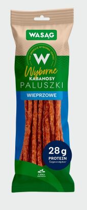 KABANOSY BIO 90 g - WASĄG (Z PÓŁKI)