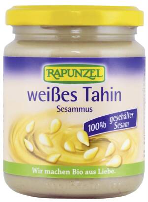 TAHINI BIAŁE (PASTA SEZAMOWA) BIO 250 g - RAPUNZEL