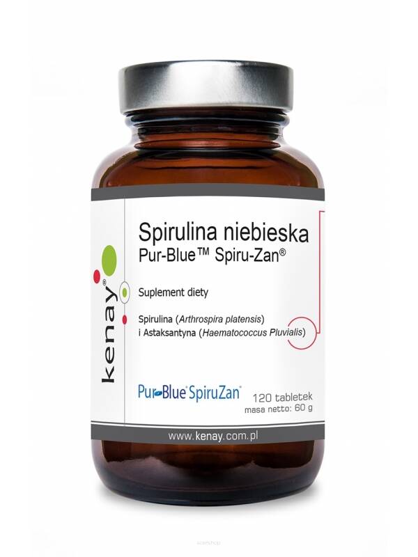 Spirulina niebieska Pur-Blue™ Spiru-Zan® 120 tabl. - KenayAg