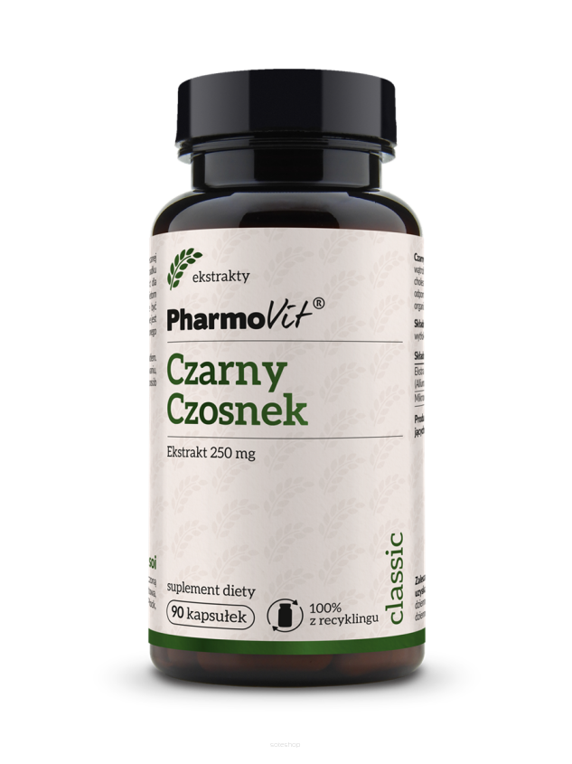 Czarny czosnek 250 mg 90 kaps | Classic Pharmovit