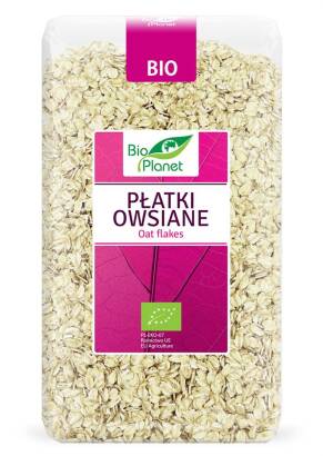 PŁATKI OWSIANE BIO 600 g - BIO PLANET