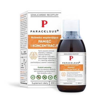 Nalewka Paracelsusa: Pamięć i koncentracja (200ml)