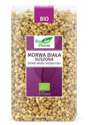 MORWA BIAŁA SUSZONA BIO 1 kg - BIO PLANET