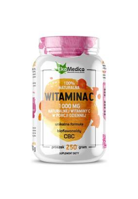 Witamina C 1000mg CBC bioflawonoidy 250g Ekamedica