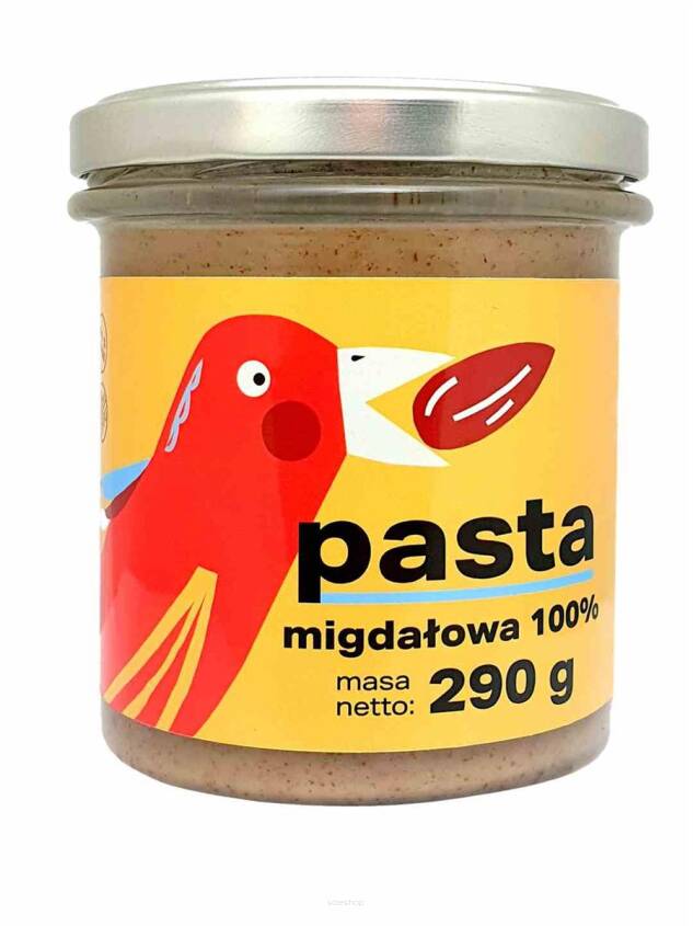 Pasta migdałowa 100% 290 g - Pięć Przemian