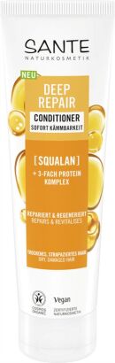 ODŻYWKA DO WŁOSÓW REGENERUJĄCA DO WŁOSÓW SUCHYCH I ZNISZCZONYCH SKWALAN I POTRÓJNY KOMPLEKS PROTEINOWY ECO 150 ml - SANTE