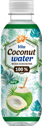 Woda kokosowa z młodych kokosów niepasteryzowana 100% 500 ml - Allcor s.c.