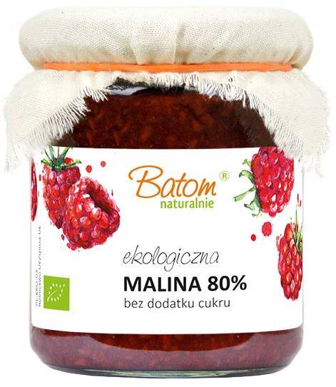 MALINA 80 % BIO 260 g - BATOM