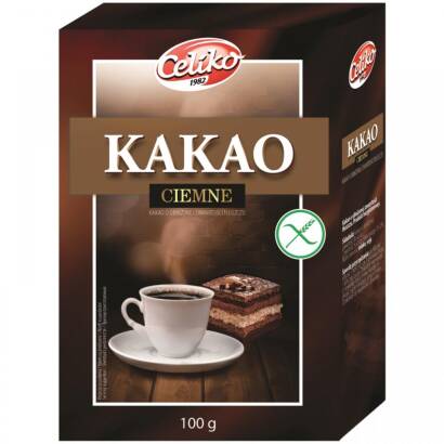 Kakao naturalne bezglutenowe 100 g - CELIKO