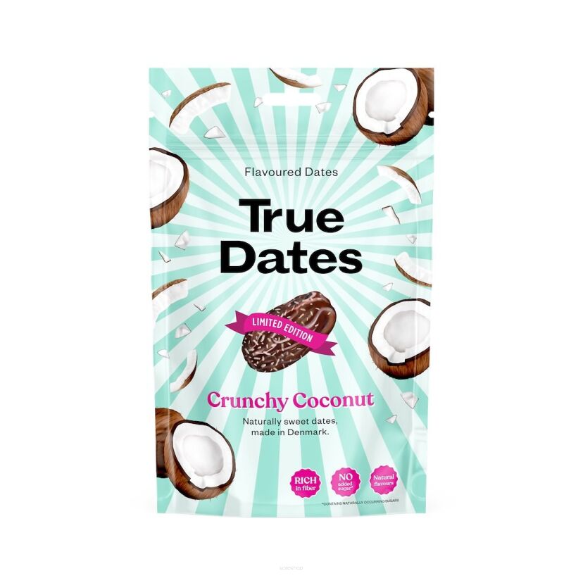 TRUE DATES daktyle Crunchy Coconut 100 g
