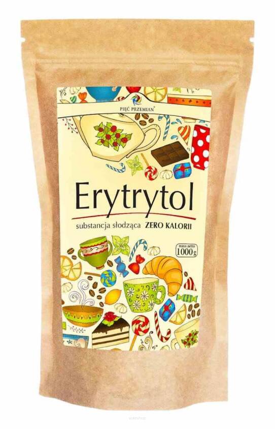 Erytrytol 1000 g - Pięć Przemian