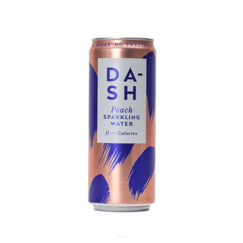 DASH WATER gazowana Brzoskwinia 330 ml