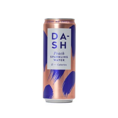 DASH WATER gazowana Brzoskwinia 330 ml