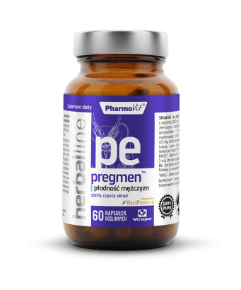 Pregmen™ płodność mężczyzn 60 kaps Vcaps® | Herballine™ Pharmovit