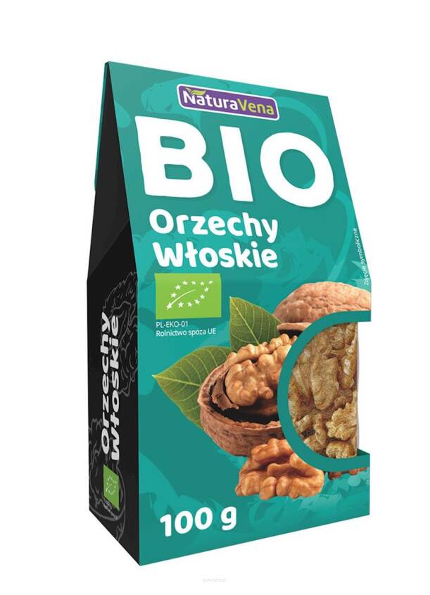 ORZECHY WŁOSKIE BIO 100 g - NATURAVENA