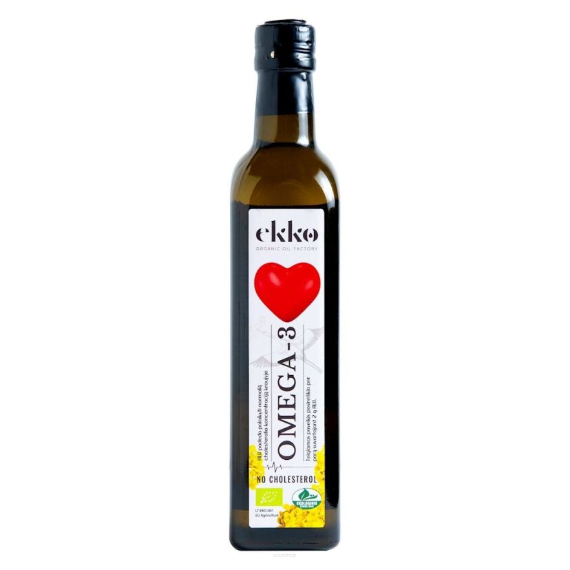 OMEGA-3 - MIESZANKA Z OLEJEM LNIANYM BIO 500 ml - EKKO