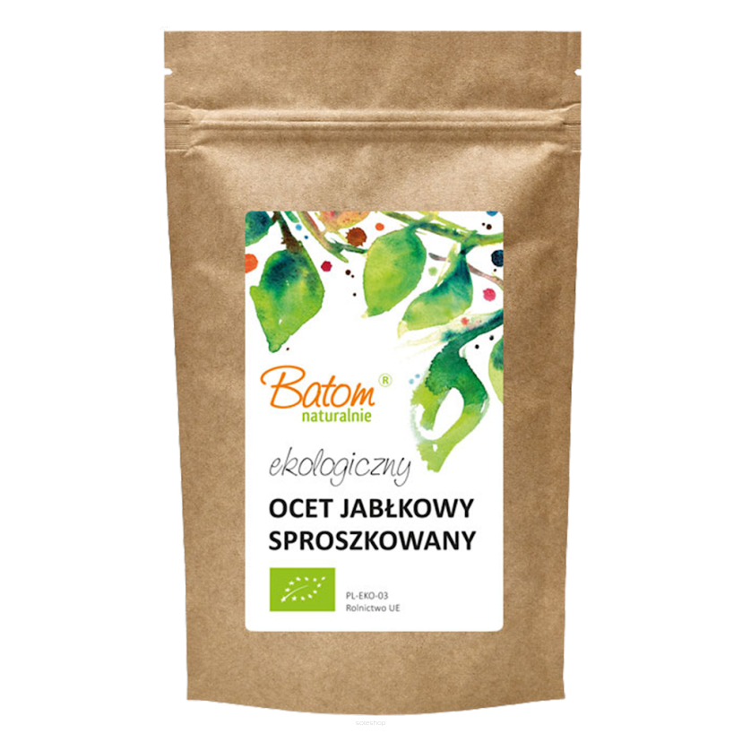 OCET JABŁKOWY SPROSZKOWANY BIO 100 g - BATOM