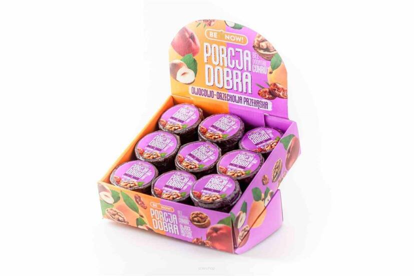 Krążki owocowe daktylowo-orzechowe z karobem 25 g - Pure Life