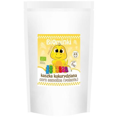 KASZKA KUKURYDZIANA BEZ DODATKU CUKRÓW BIO 200 g - BIOMINKI