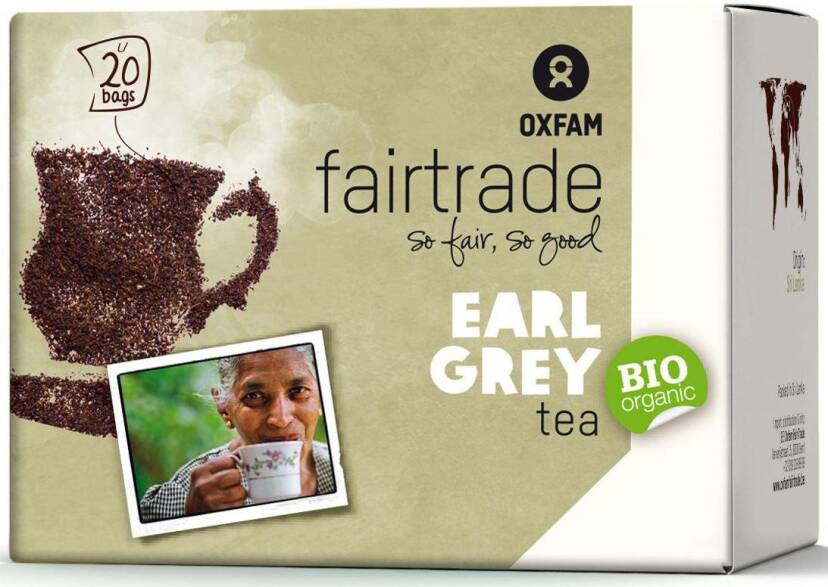 HERBATA EKSPRESOWA EARL GREY FAIR TRADE BIO (20 x 1,8 g) 36 g - OXFAM