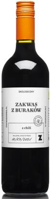 ZAKWAS Z BURAKÓW Z CHILI BIO 700 ml - ZAKWASOWNIA