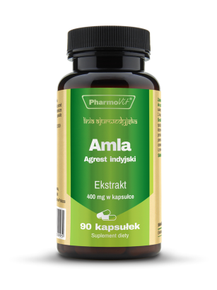 Amla Agrest indyjski 4:1 400 mg 90 kaps | Pharmovit