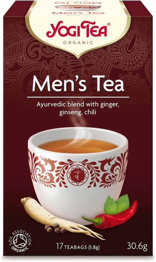 HERBATKA DLA MĘŻCZYZN (MEN'S TEA) BIO (17 x 1,8 g) 30,6 g - YOGI TEA