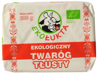 TWARÓG TŁUSTY BIO 200 g - EKO ŁUKTA