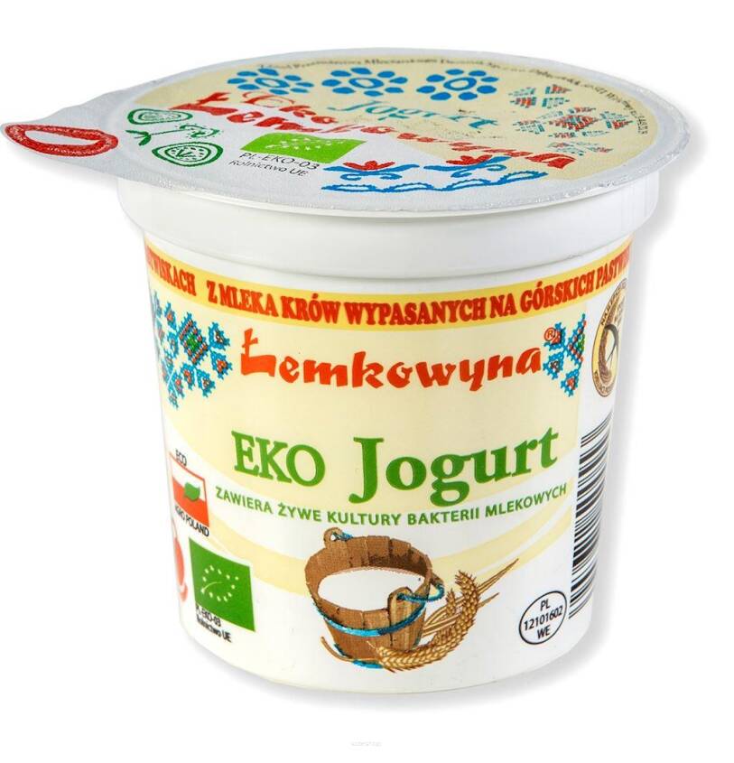 JOGURT NATURALNY BIO 280 g - ŁEMKOWYNA