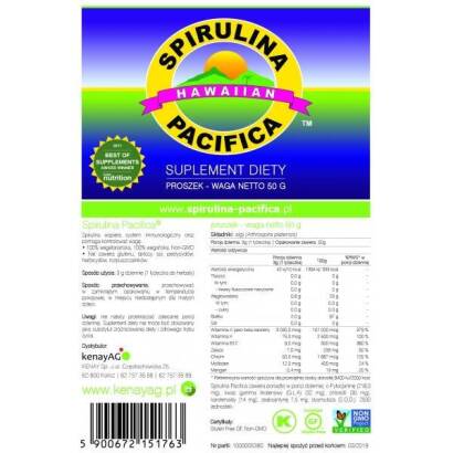 SPIRULINA PACIFICA 50g-proszek - KenayAg