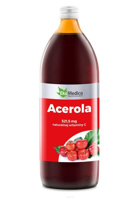 Acerola sok 100% 1000 ml - EkaMedica