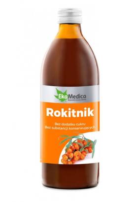 Rokitnik, sok  z rokitnika 100% 500 ml - EkaMedica