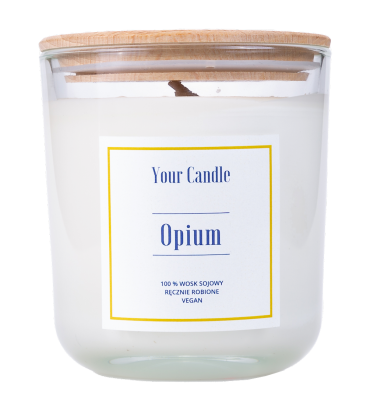 ŚWIECA SOJOWA OPIUM 210 ml - YOUR CANDLE