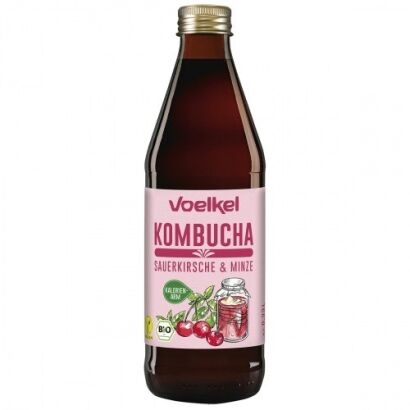 Kombucha wiśnia-mięta BIO 330 ml
