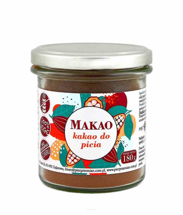 Makao (kakao do picia) 180 g - Pięć Przemian