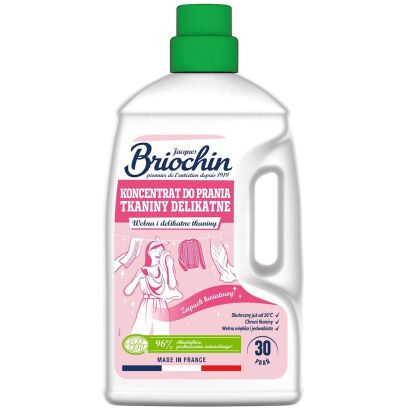 PŁYN DO PRANIA DELIKATNYCH UBRAŃ (KONCENTRAT) ECO 1,35 L (30 PRAŃ) - BRIOCHIN